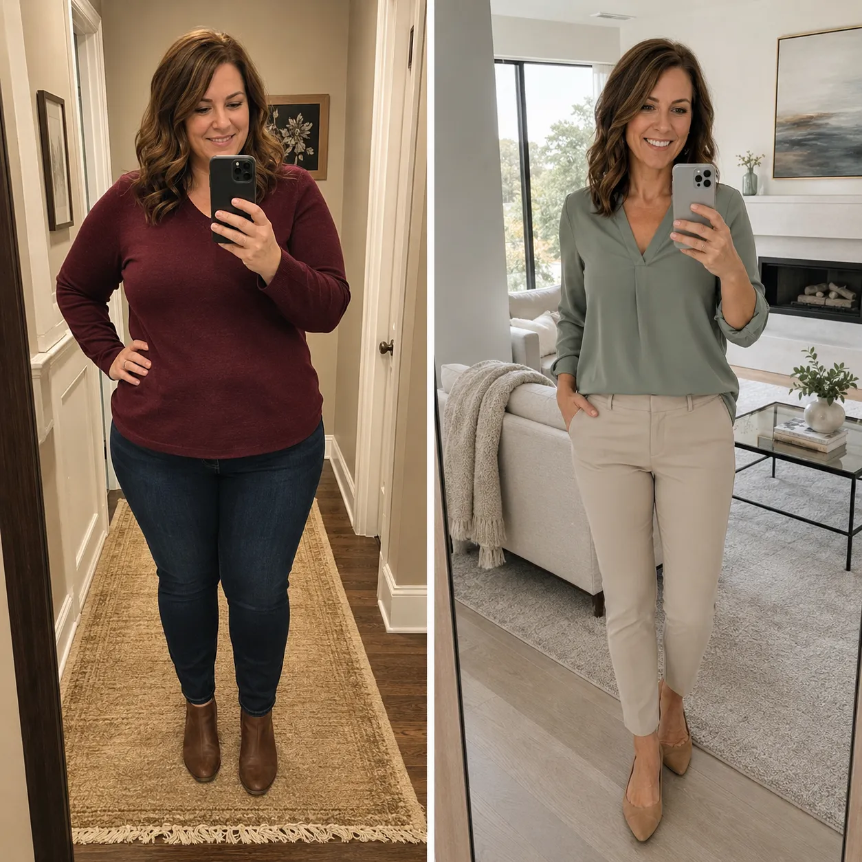 Venus Factor after photo representing improved energy and confidence