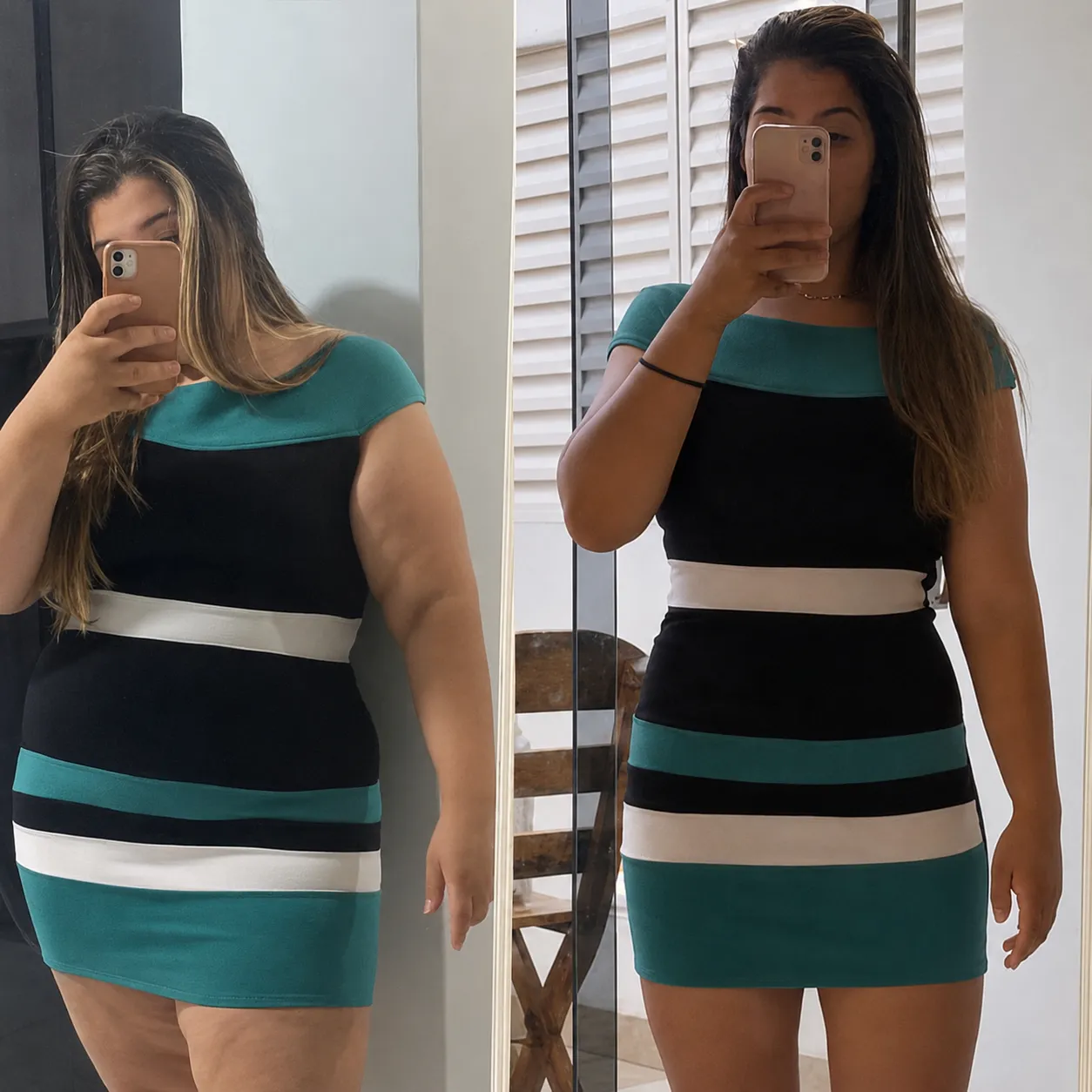 Venus Factor after photo showing waist progress result